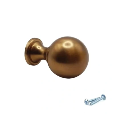Image of M4TEC Interior Kitchen Cabinet Door Knobs Cupboards Drawers Bedroom Furniture Pull Handles Aged Brass. VG9 Series: 25 mm
