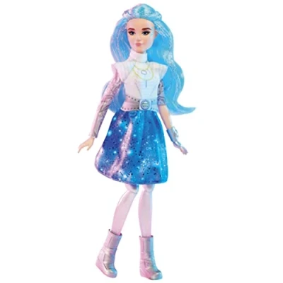 Image of Disney Princess Zombies 3 Singing Addison Fashion Doll Light Up with Music and Singing, Outfit Accessories. Toy for Kids Age 6+, Multicolored (F6006)