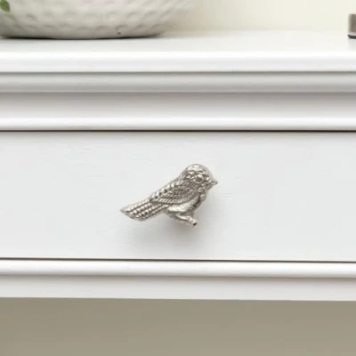 Image of Melody Maison Silver Bird Drawer Knob