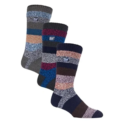 Image of HEAT HOLDERS 3 Pair Pack Multipack Mens Insulated Thermal Socks for Winter 6 11