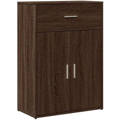 Image of vidaXL Sideboard Brown Oak 60x30x84 cm Engineered Wood