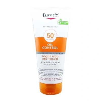 Image of Eucerin Sun Sensitive Protect Gel cream Dry Touch Spf50 200ml