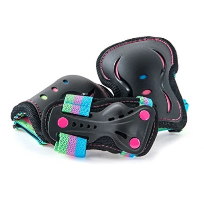 Image of SFR Essentials Triple Pad Set AC760 Disco Medium (7 9 Years)
