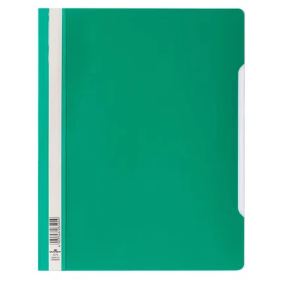 Image of Durable Clear View A4 Folder Green