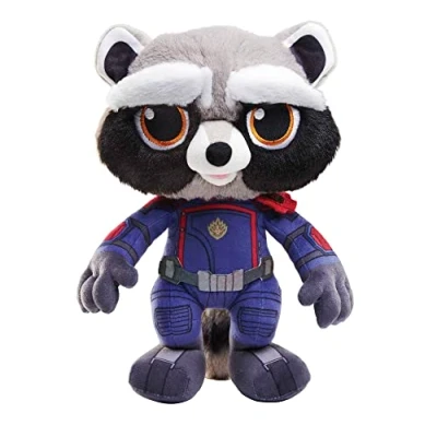 Image of Mattel Guardians of The Galaxy Rocket Marvel 30cm Plush Toy (HPV36)