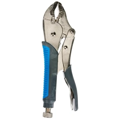 Image of Silverline Self Locking Soft Grip Pliers 250mm