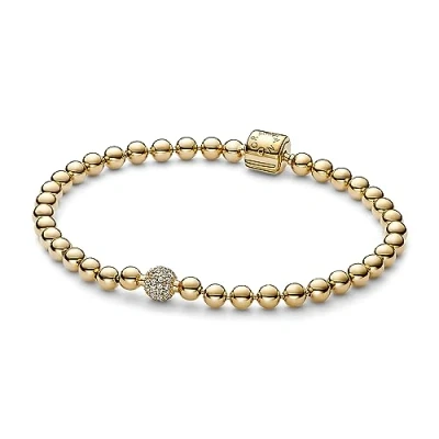Image of Pandora Signature Beads &amp; Pavé Bracelet, 21
