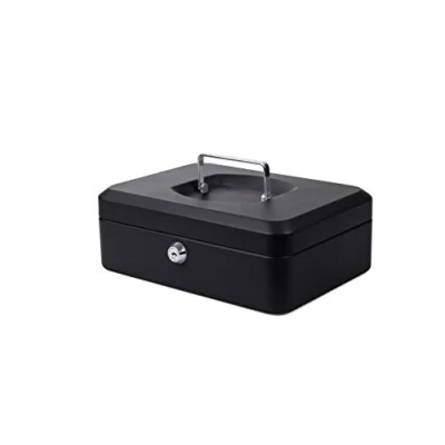 Image of PAVO 8011841 10 inch Cash Box Black
