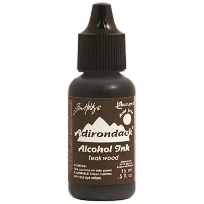 Image of Tim Holtz Alcohol Inks and Accessories Teakwood Ink,, 0.5oz