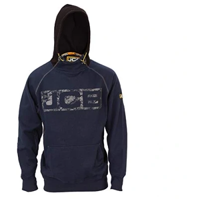 Image of JCB Horton Hoodie and Boot Socks (XL, Navy/Black)