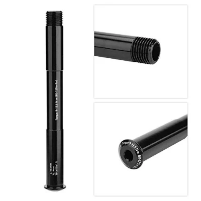 Image of Yanmis Fork Thru Axle, 100 * 15mm Bicycle Front Hubs Tube Shaft Axle Lever Aluminum Alloy Enduring for ROCK SHOX Accessory