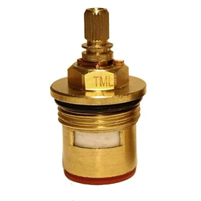 Image of 8x24 Bath Tap Ceramic Cartridge Compatible Bristan K22174B 1/4 Turn 3/4 Inch Hot CD Replacement Jute Capri Clockwise Open