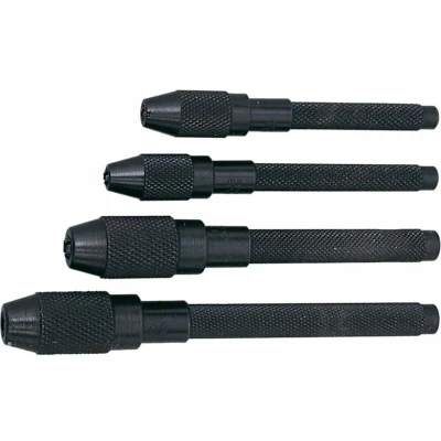 Image of Eclipse Professional Tools 120 Set of 4 Pin Vices (121, 122, 123, 124)