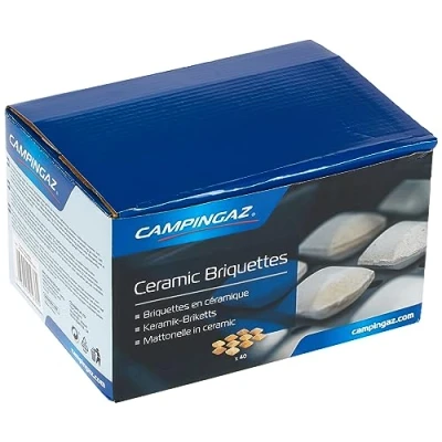 Image of Campingaz 63633 Ceramic Briquettes Pack of 40