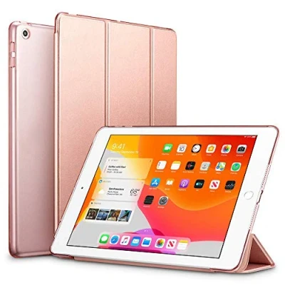 Image of For Apple iPad Mini 1/2/3 Smart Case with Automatic Magnetic Wake/Sleep (Rose Gold)