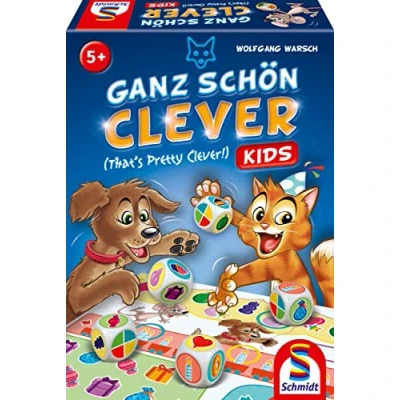 Image of Schmidt Ganz Schön Clever Kids Dice Game Ages 5+ 2 4 Players 15 Minutes Playing Time