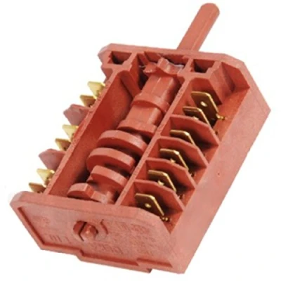 Image of Zanussi Oven Cooker Hob Selector Switch (Deka Type, 6 Heat Positions)