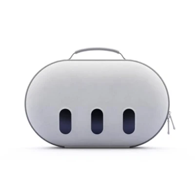 Image of Aubika for Meta Quest 3 Case, Hard Carrying Case Oculus 3/Quest 2/Quest Pro/PICO 4 Accessories, All in One Travel VR Headset, Head Strap, Controller and Other Grey
