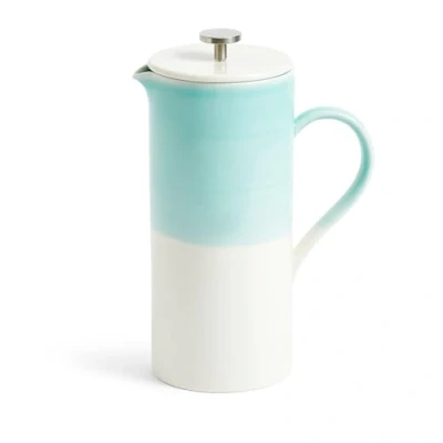 Image of Royal Doulton French Press, Ideal for everyday Use, Unique Hand dipped Design, Dishwasher Safe, 1815 Bright, 1.5Ltr, Aqua