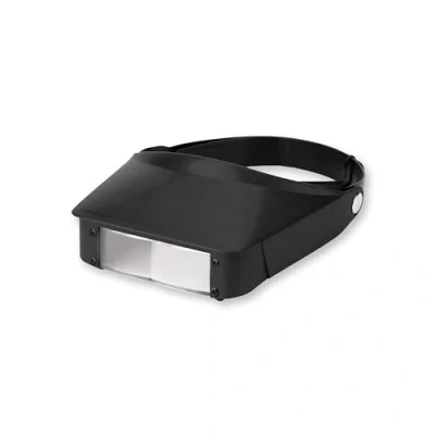 Image of Carson MV 23 MagniVisor Head Band Magnifier Visor with Flip Down Lens