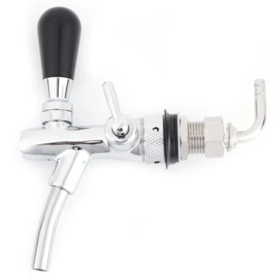 Image of DEWIN Draft Faucet Beer Tap, Tap keg Faucet, Stainless Steel G5/8 Adjustable Shank Home Bar (Silver)