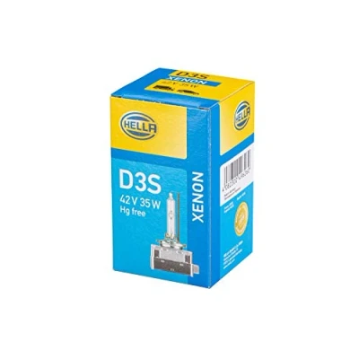 Image of HELLA 8GS 009 028 311 Bulb D3S Xenon up to 4300 Kelvin 42V 35W Socket Type: P32d 2 5 Box Quantity: 1