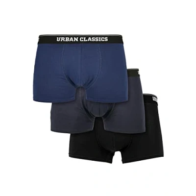 Image of Urban Classics 3PACK Pants, Men&#039;s, Size: 4XL, Darkblue/navy/black