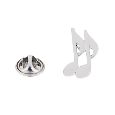 Image of Lapel Pin Quaver Music Note Badge For Jacket