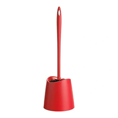Image of TATAY Toilet Brush WC Standard, Polypropylene, Red, One Size