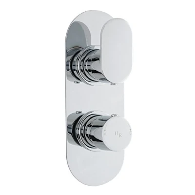 Image of Ultra REI3410 Reign Thermostatic Twin Valve Chrome