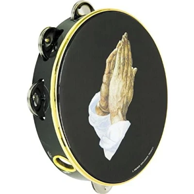Image of Remo Praise Tambourine Praying Hand, 8&quot;