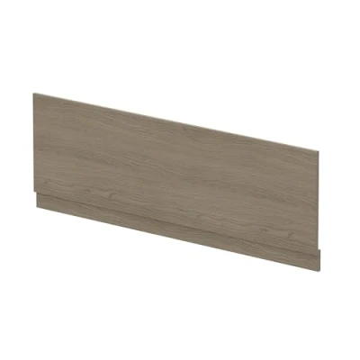 Image of 1700mm Bath MFC Front Panel &amp; Plinth Woodgrain Solace Oak