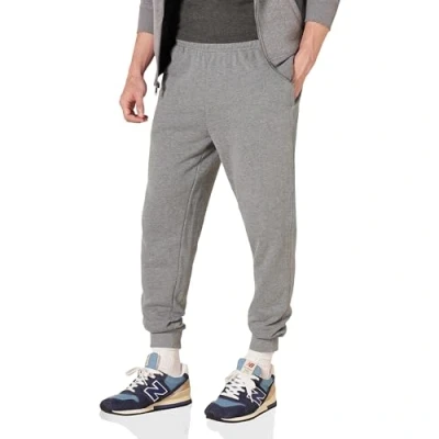 Image of Amazon Essentials Men&#039;s Fleece Joggers, Light Grey Heather, S