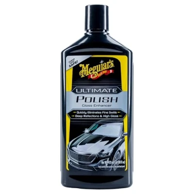 Image of Meguiar&#039;s G19216EU Ultimate Car Polish Pre Waxing Glaze 473ml. For deep reflections and maximum gloss