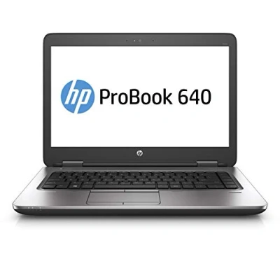 Image of HP ProBook 640 G2 Intel Core i5 6200U 16GB RAM 480GB SSD USB C Windows 10 Pro (Refurbished)