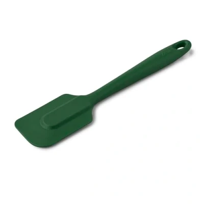 Image of Zeal Non Stick Baking Spatula, for Cooking, Stirring, Serving, Scooping, and Mixing, 26cm, Forest Green