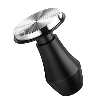 Image of Normcore 53.3mm Spring Loaded Tamper Espresso Coffee with Stainless Steel Ripple Base 15lb / 25lb 30lbs Replacement Springs Anodized Aluminum Handle and Stand