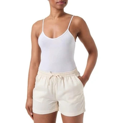 Image of ONLY Women&#039;s Onlpema Life Lyocell DNM Shorts Noos Denim, Beige, S