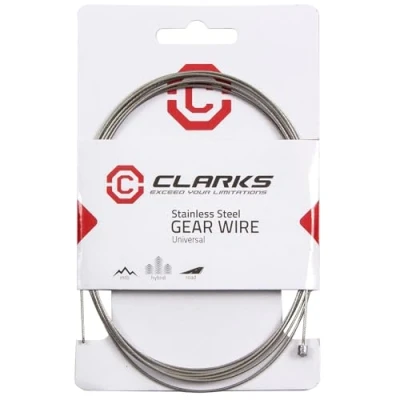 Image of Clarks Stainless Steel MTB/Hybrid/Road Gear Inner Wire 2275mm