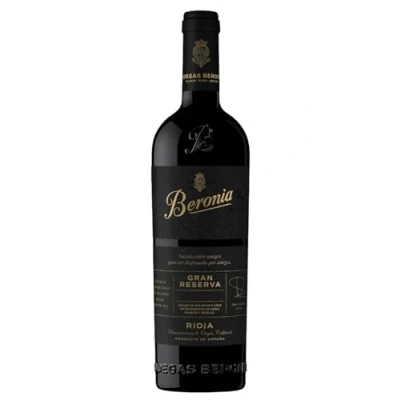 Image of Beronia Rioja Gran Reserva Spanish Red wine, 75cl Bottle