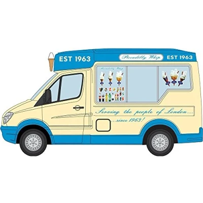 Image of Oxford Diecast WM007 Whitby Mondial Ice Cream Piccadilly Whip