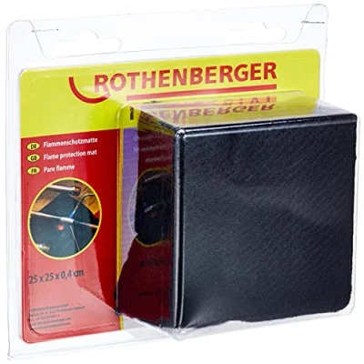 Image of Rothenberger 031051e Cloth of fireproof, Black