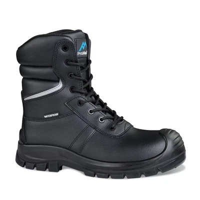 Image of Rock Fall Men&#039;s Delaware High Leg Waterproof Industrial Shoe, Black, 12 UK