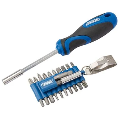 Image of Draper Screwdriver and Bit Set (23 Piece)