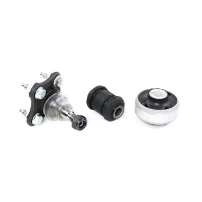 Image of 1J0407366C Repair Kit, wheel suspension MAPCO 53283 Front Axle Right, Lower with lock screw set, ball joint, rubber mount VOLKSWAGEN: Golf 4