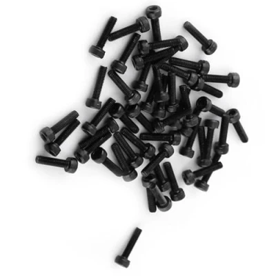 Image of M3 Screw Bolt Set, 12.9 Grade Alloy Carbon Steel Cap Head Hex Socket Head, for Home and Office Appliance, Communication Equipment(M3*12mm 50pcs)