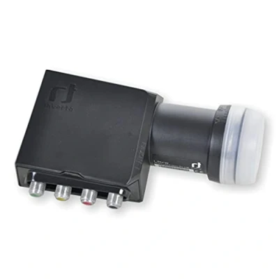 Image of Inverto IDLT QTL412 ULTRA OPN Quattro LNB Teilnehmer Anzahl: 4 Feedaufnahme: 40mm black