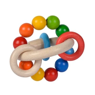 Image of Eichhorn 100017040 3D 9.5 x 9 cm, FSC 100%, Beech Wood, KT, 3 m + Made in Germany, Colourful, 9,5x9cm
