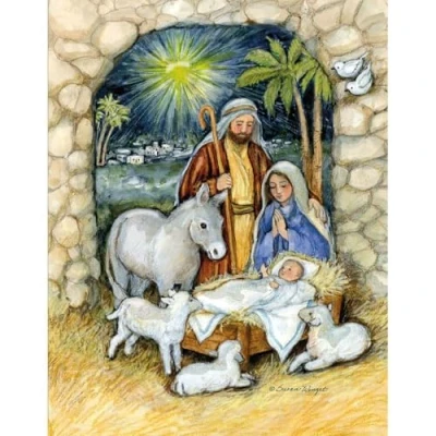 Image of Lang Nativity Boxed Christmas Cards (1004888)