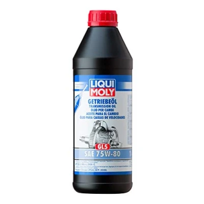 Image of P000234 Manual Transmission Oil LIQUI MOLY GL5 3658 1l 75W 80 RENAULT: Trafic 3, MEGANE SCENIC PEUGEOT: 308 SW 2, 508 I Saloon
